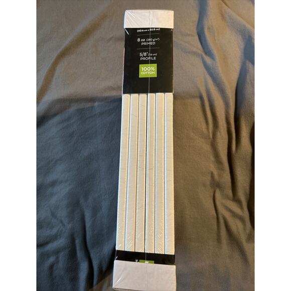 ARTEZA Canvases‎ for Painting, Pack of 6, 16 x 20 Inches, Blank - Picture 2 of 6